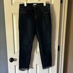 Carve Designs Dark Indigo Cropped Jeans